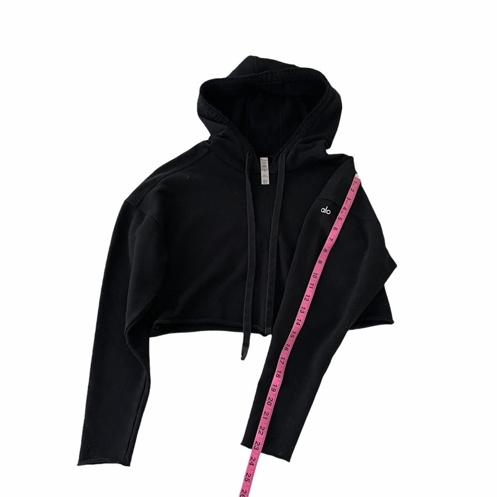 ALO Cropped Hooded Sweatshirt
